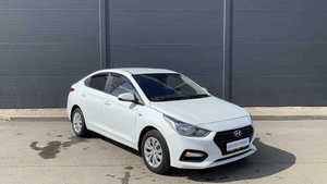 Седан Hyundai Solaris 2017 года, 1140000 рублей, Солонцы