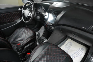 Седан Hyundai Solaris 2013 года, 479000 рублей, Тюмень