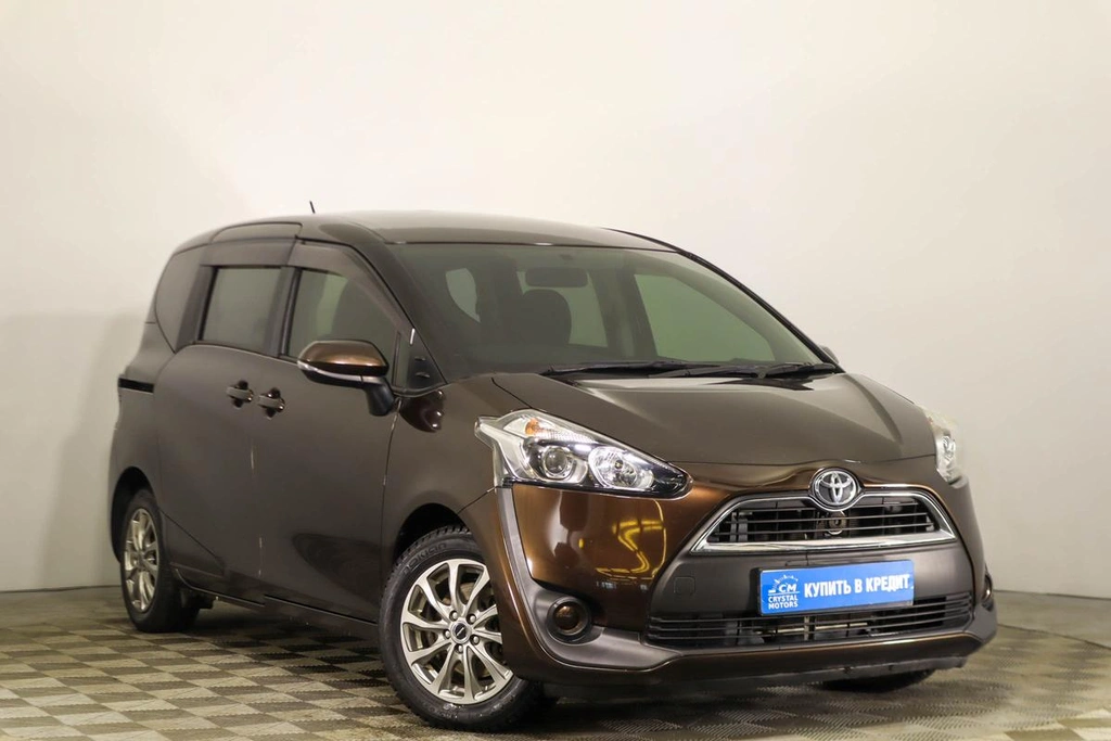 Минивэн Toyota Sienta 2016 года, 1529000 рублей, Пермь