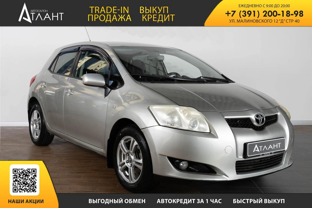 Хетчбэк Toyota Auris 2007 года, 799000 рублей, Красноярск