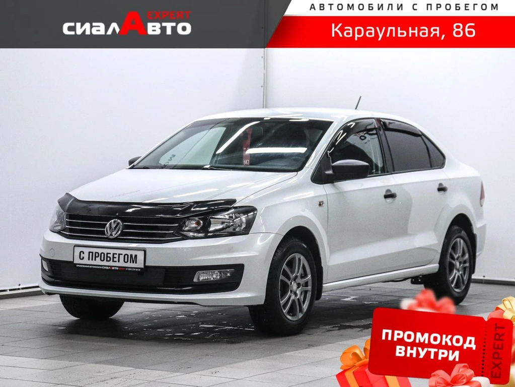 Седан Volkswagen Polo 2019 года, 1379000 рублей, Красноярск