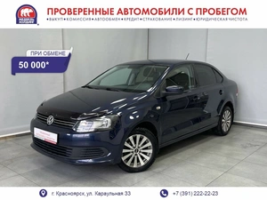 Седан Volkswagen Polo 2015 года, 947000 рублей, Красноярск
