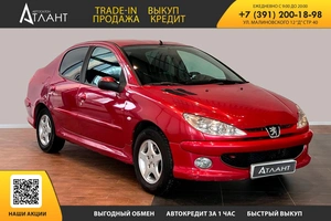 Седан Peugeot 206 2009 года, 419000 рублей, Красноярск