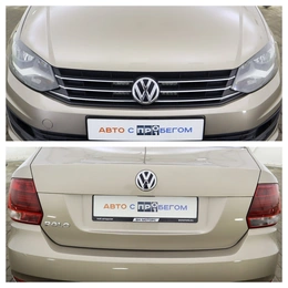 Седан Volkswagen Polo 2015 года, 970000 рублей, Обнинск