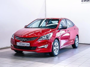 Седан Hyundai Solaris 2015 года, 990000 рублей, Красноярск