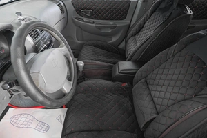 Седан Hyundai Accent 2007 года, 349000 рублей, Кемерово