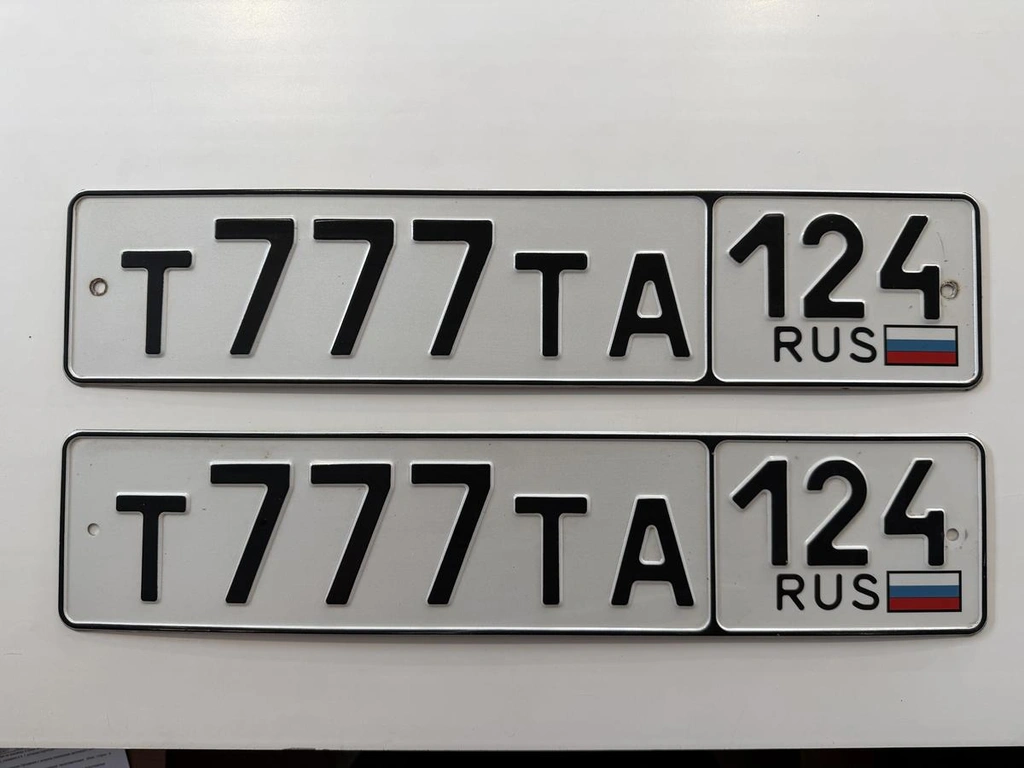 гос номер Т 777 ТА 124 750000 рублей, Красноярск