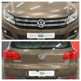 Внедорожник Volkswagen Tiguan 2014 года, 1580000 рублей, Курск