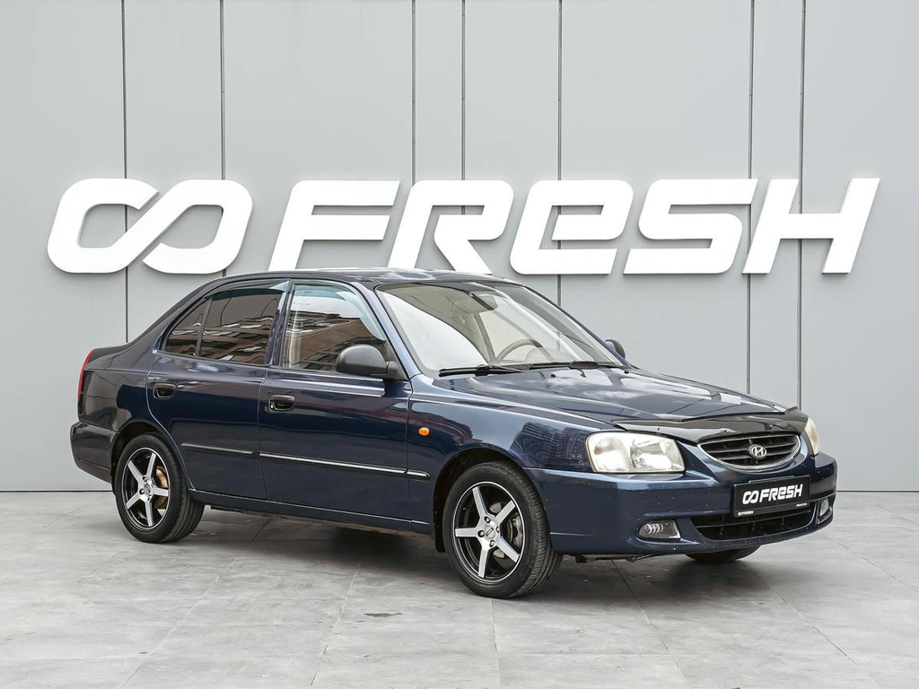 Седан Hyundai Accent 2008 года, 465000 рублей, Краснодар