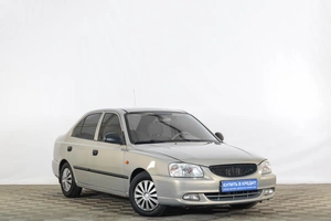 Седан Hyundai Accent 2007 года, 449000 рублей, Тюмень
