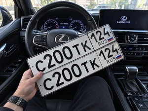 Продам госномер 200 100000 рублей, Красноярск