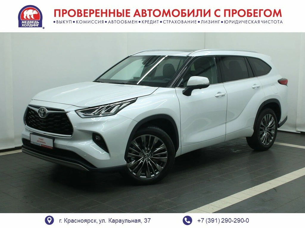 Внедорожник Toyota Highlander 2025 года, 5900000 рублей, Красноярск