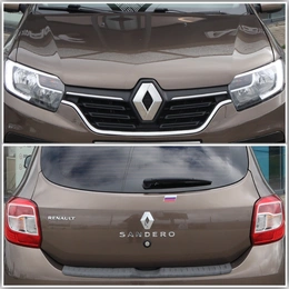 Хэтчбек Renault Sandero 2018 года, 1060000 рублей, Мирное