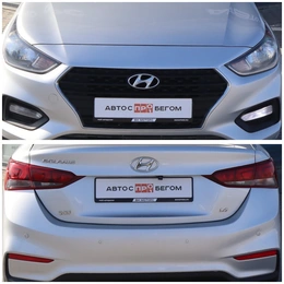 Седан Hyundai Solaris 2018 года, 1255000 рублей, Мирное