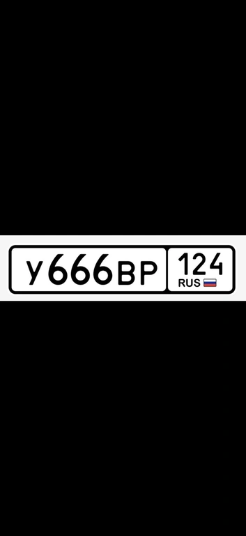 Гос номер 666 260000 рублей, Красноярск