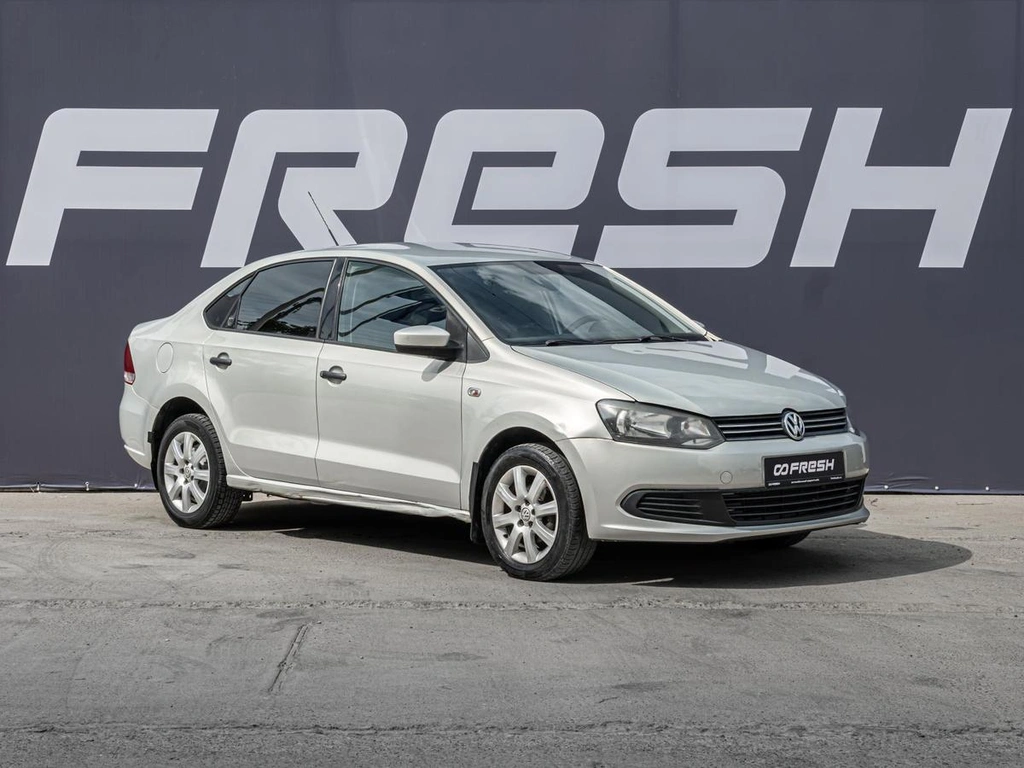 Седан Volkswagen Polo 2010 года, 595000 рублей, Краснодар
