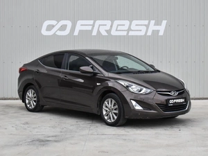 Седан Hyundai Elantra 2015 года, 1230000 рублей, Краснодар
