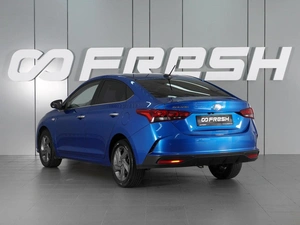 Седан Hyundai Solaris 2021 года, 1819000 рублей, Красный Пахарь