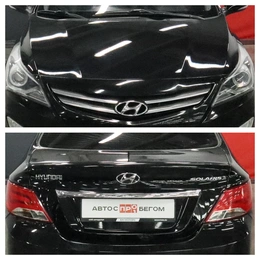 Седан Hyundai Solaris 2014 года, 1295000 рублей, Курск