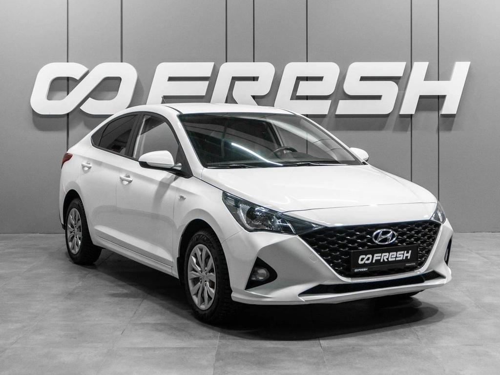 Седан Hyundai Solaris 2021 года, 1527000 рублей, Тюмень