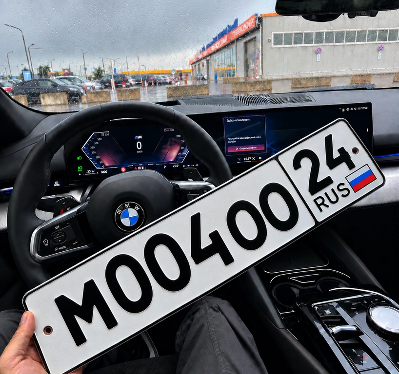 Гос номер 004 400000 рублей, Красноярск