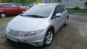 Хетчбэк Honda Civic 2008 года, 460000 рублей, Ачинск