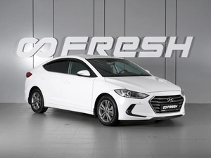 Седан Hyundai Elantra 2017 года, 1309000 рублей, Красный Пахарь