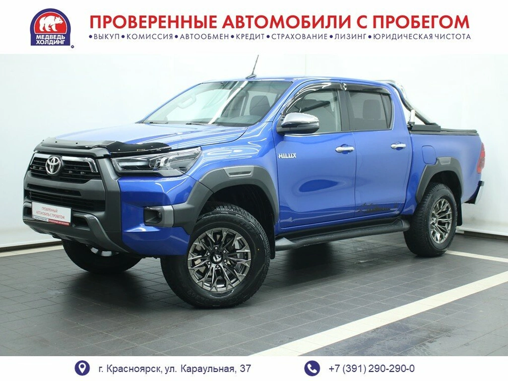 Пикап Toyota Hilux 2017 года, 3700000 рублей, Красноярск