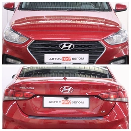 Седан Hyundai Solaris 2018 года, 1375000 рублей, Обнинск
