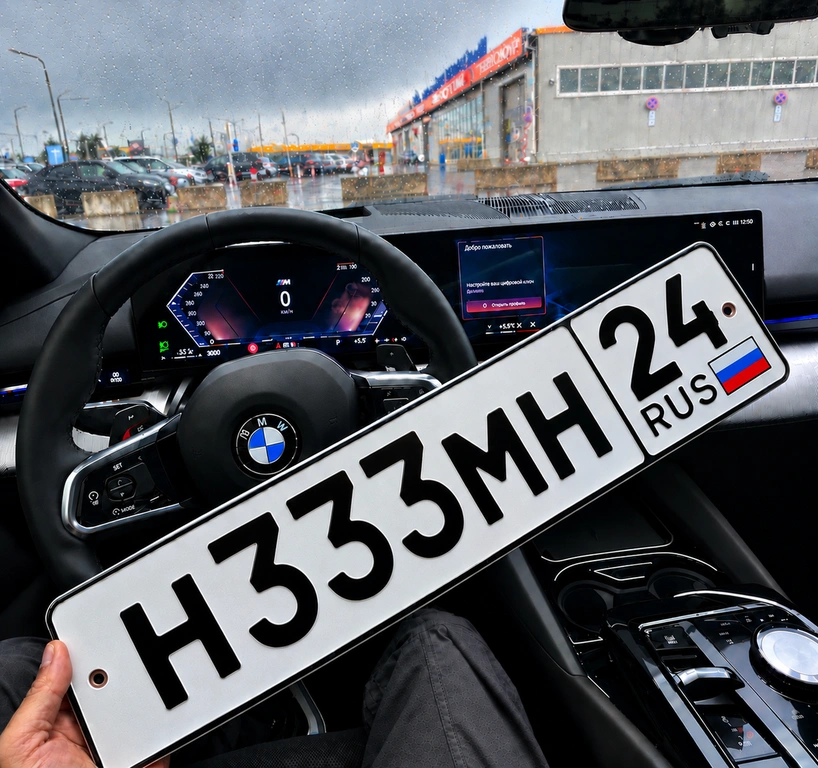 Гос номер 333 300000 рублей, Красноярск