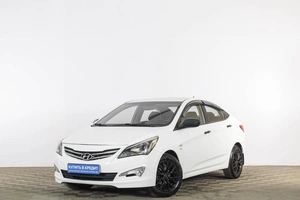 Седан Hyundai Solaris 2014 года, 969000 рублей, Тюмень