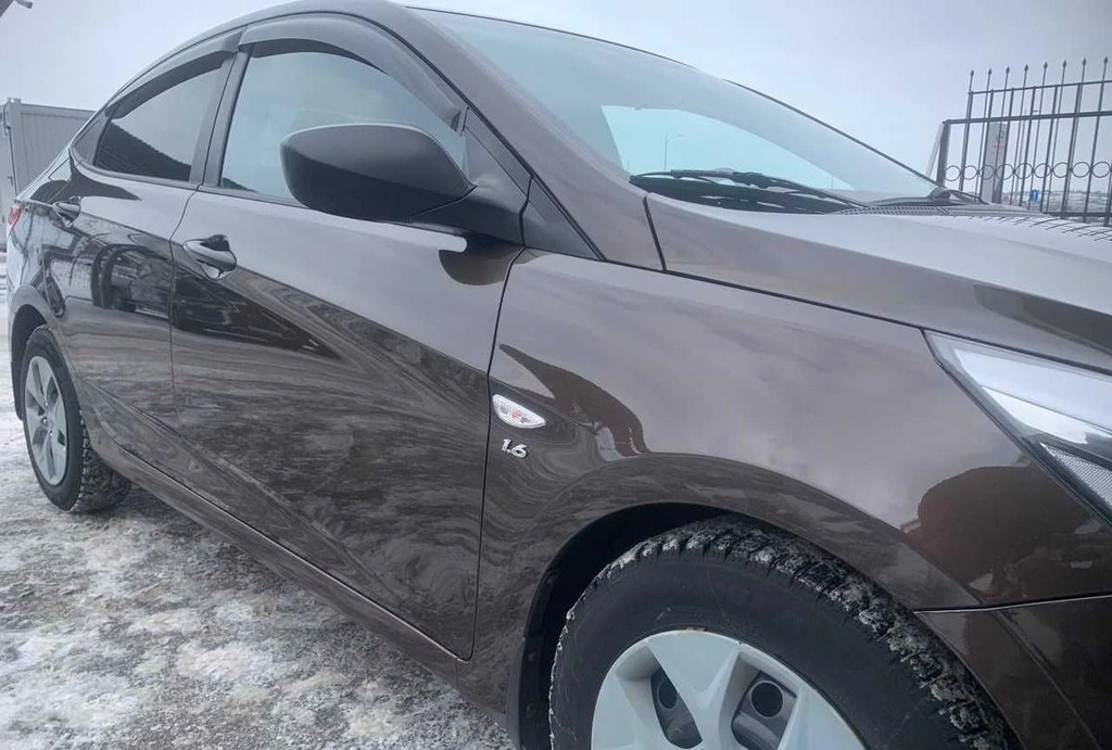 Седан Hyundai Solaris 2015 года, 935000 рублей, Солонцы