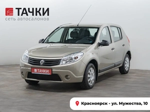 Хетчбэк Renault Sandero 2010 года, 675000 рублей, Красноярск