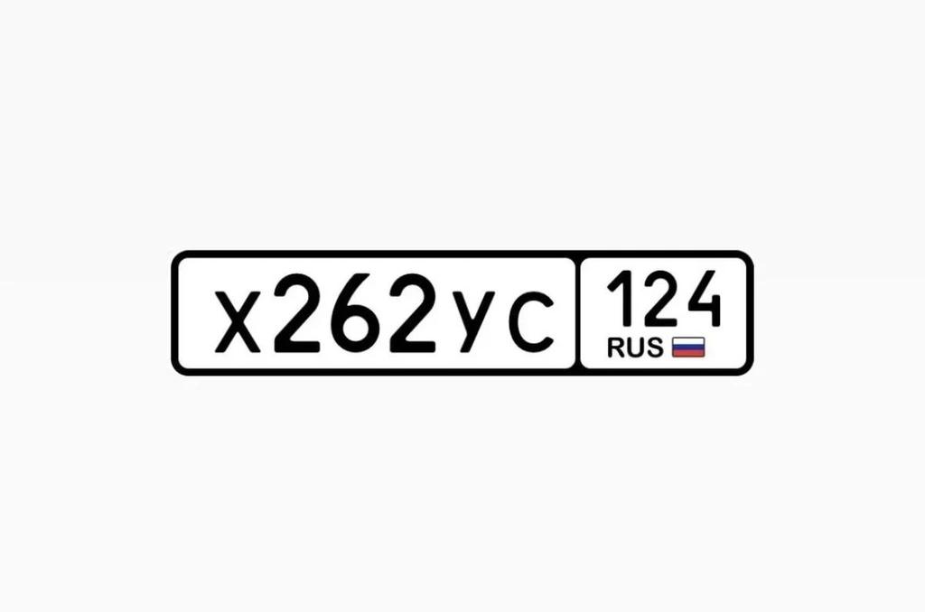 Госномер 262 20000 рублей, Красноярск