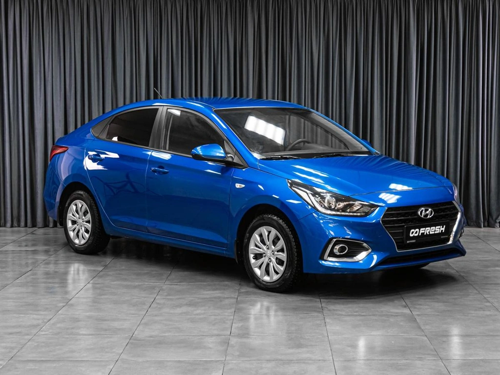 Седан Hyundai Solaris 2018 года, 1499000 рублей, Тюмень