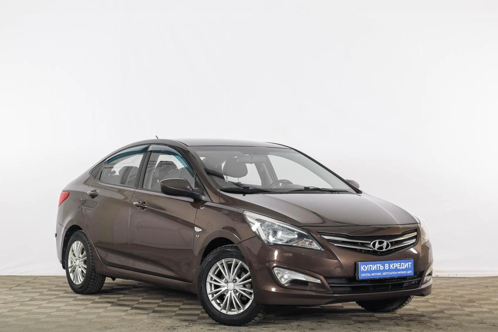 Седан Hyundai Solaris 2014 года, 799000 рублей, Тюмень