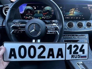 А 002 АА 124 2300000 рублей, Красноярск