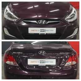 Седан Hyundai Solaris 2013 года, 820000 рублей, Курск