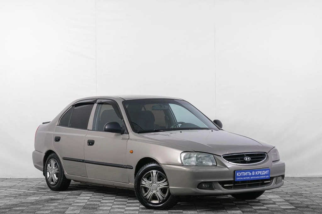 Седан Hyundai Accent 2007 года, 349000 рублей, Кемерово