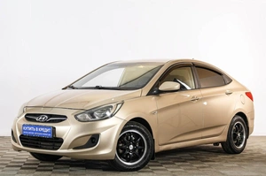 Седан Hyundai Solaris 2012 года, 869000 рублей, Тюмень