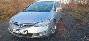 Седан Honda Civic 2008 года, 665000 рублей, Красноярск