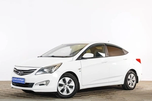 Седан Hyundai Solaris 2016 года, 1329000 рублей, Тюмень