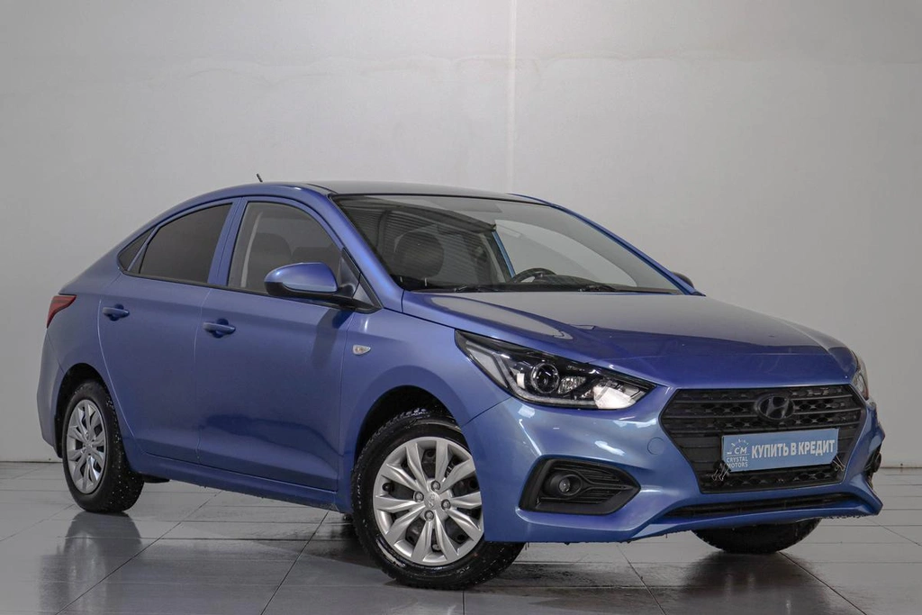 Седан Hyundai Solaris 2017 года, 999000 рублей, Челябинск