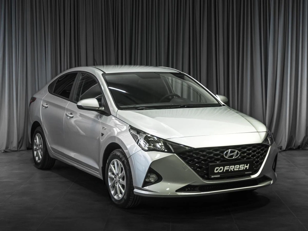Седан Hyundai Solaris 2021 года, 1519000 рублей, Тюмень