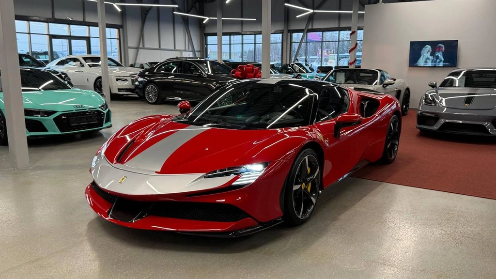 Кабриолет Ferrari SF90 Stradale 2021 года, 34000000 рублей, Павловская Слобода