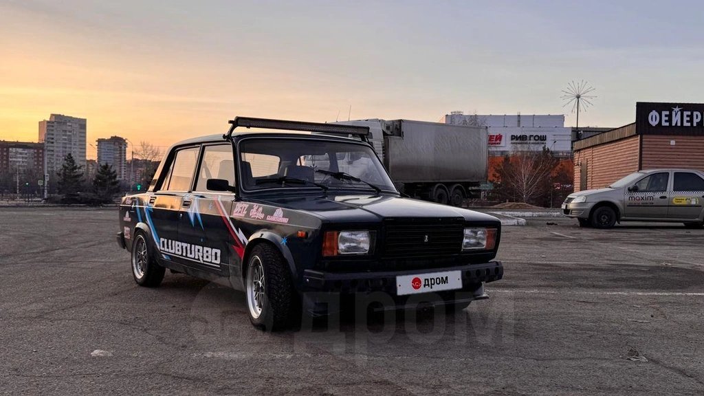 Седан ВАЗ (LADA) 2107 2002 года, 230000 рублей, Красноярск