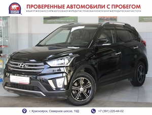 Внедорожник Hyundai Creta 2019 года, 2295000 рублей, Красноярск