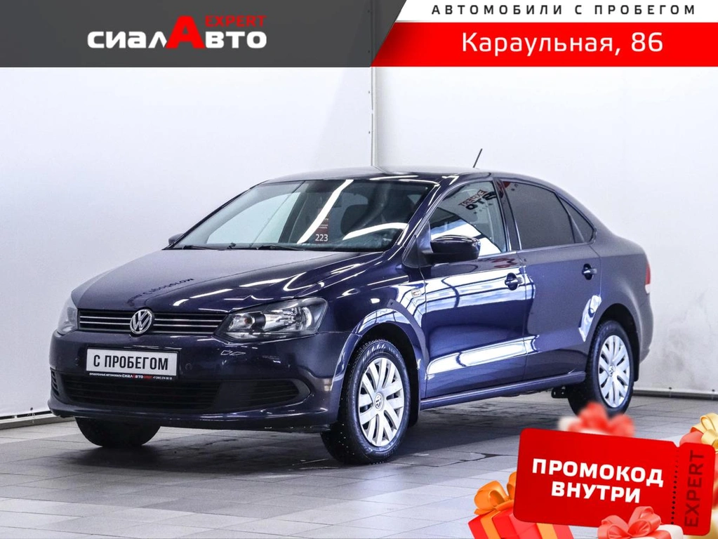 Седан Volkswagen Polo 2014 года, 889000 рублей, Красноярск