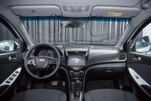 Седан Hyundai Solaris 2014 года, 870000 рублей, Красноярск
