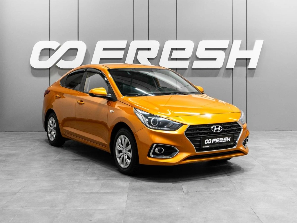 Седан Hyundai Solaris 2017 года, 1279000 рублей, Тюмень